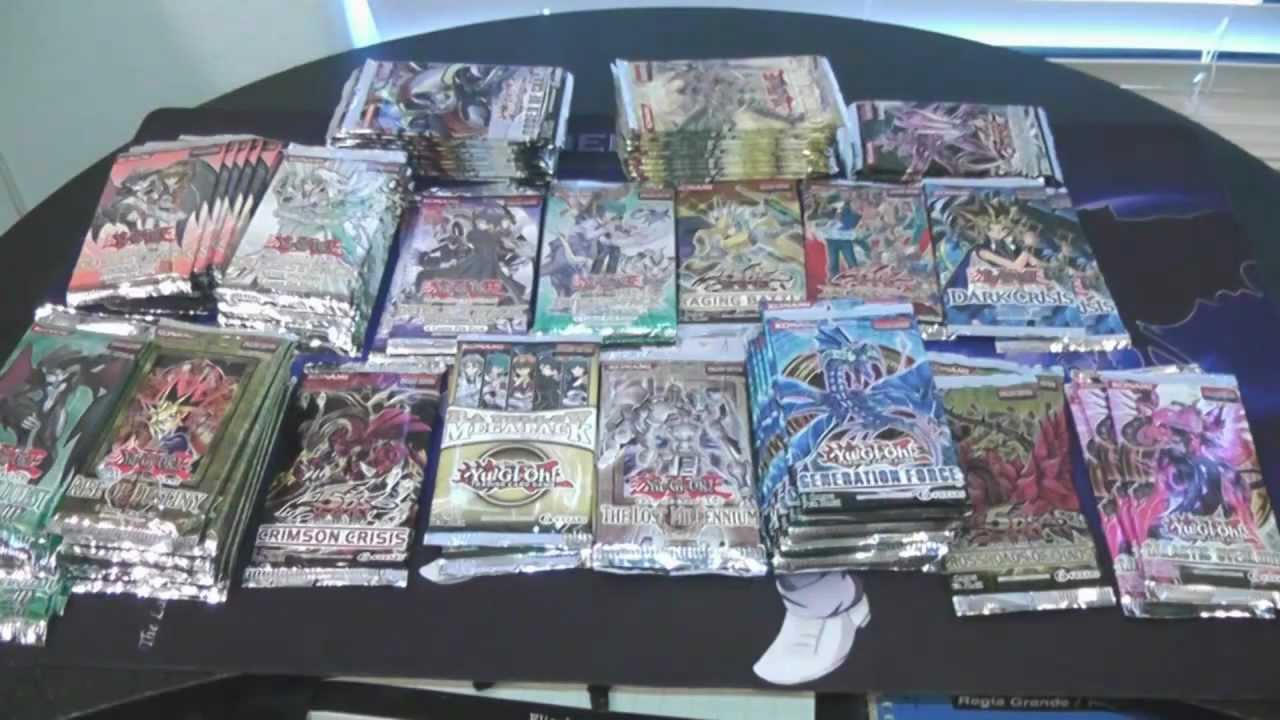 Opening 100 Yugioh Random Packs Biggest on YouTube Epic Holos