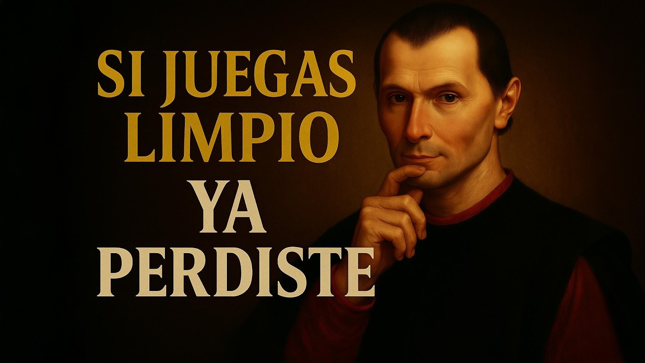 Nunca juegues limpio en un juego donde los demás hacen trampa - Maquiavelo