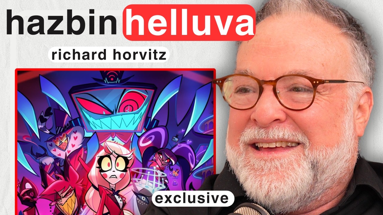 HAZBIN HOTEL SEASON 2 INTERVIEW! Meet Voice Director Richard Horvitz!