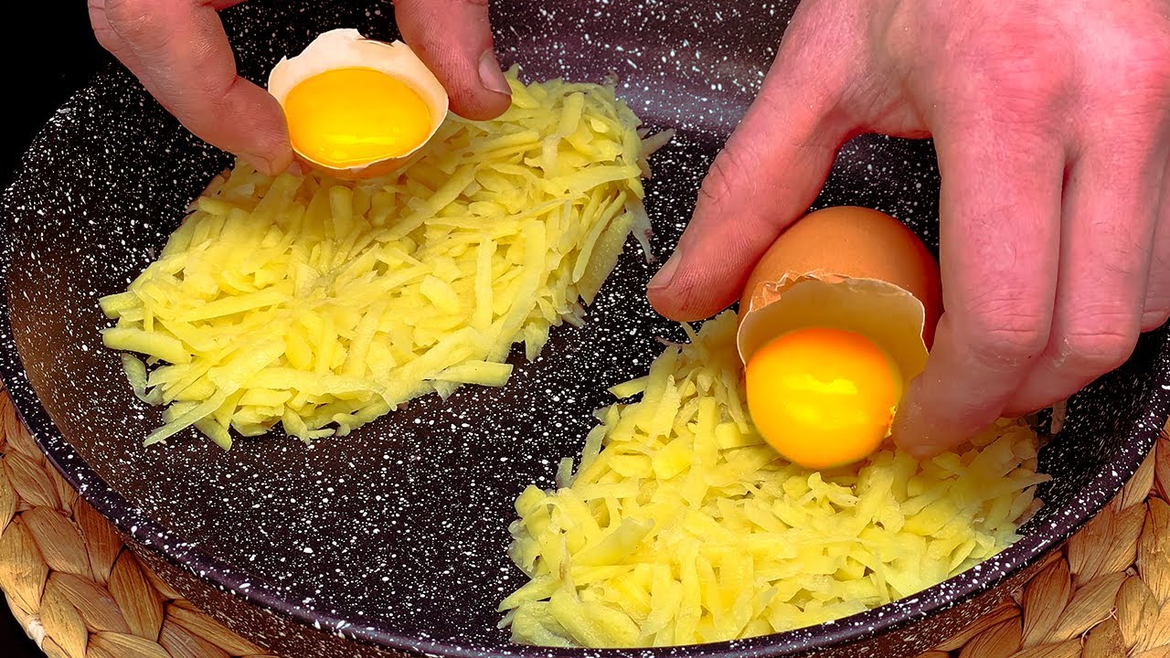 Есть яйца и картошка? Лучшие рецепты из картошки за пару минут
