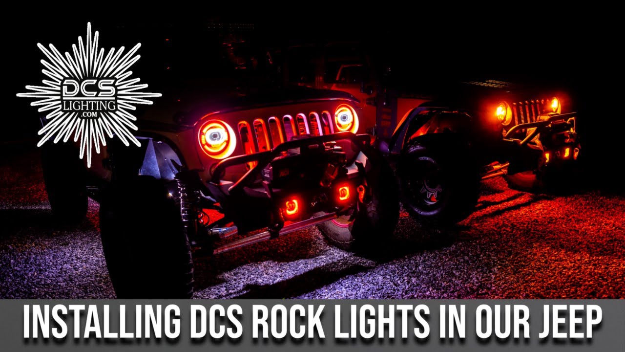Installing Our DCS Rock Lights At Outlaw Offroad Nashville