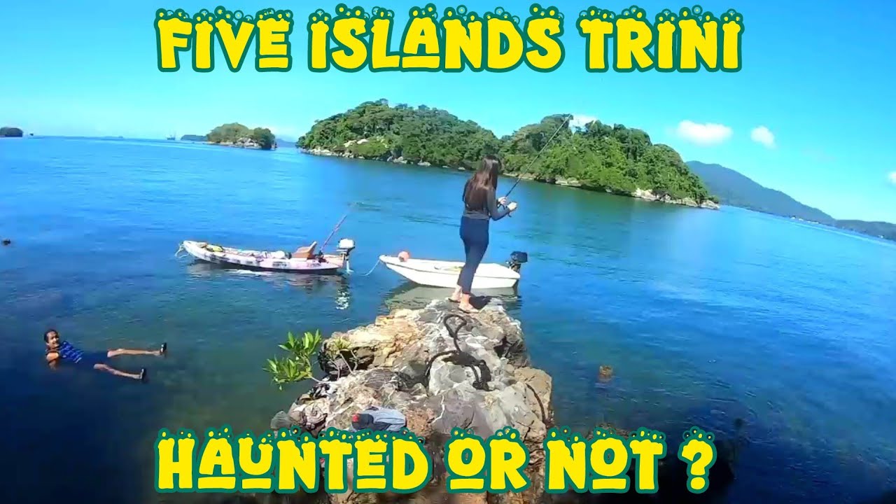 Adventure exploring islands of the coast of Trinidad.