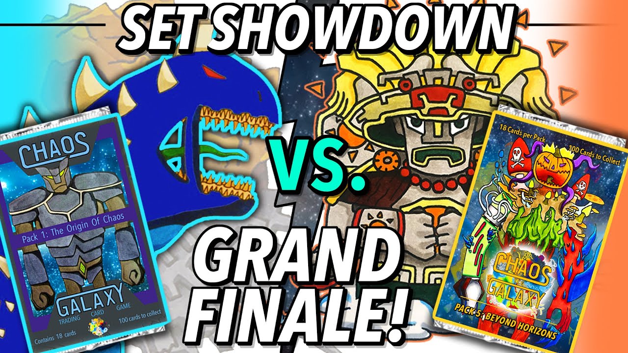 THE FINAL BATTLE! Set 1 vs Set 5 - Chaos Galaxy TCG Set Showdown!
