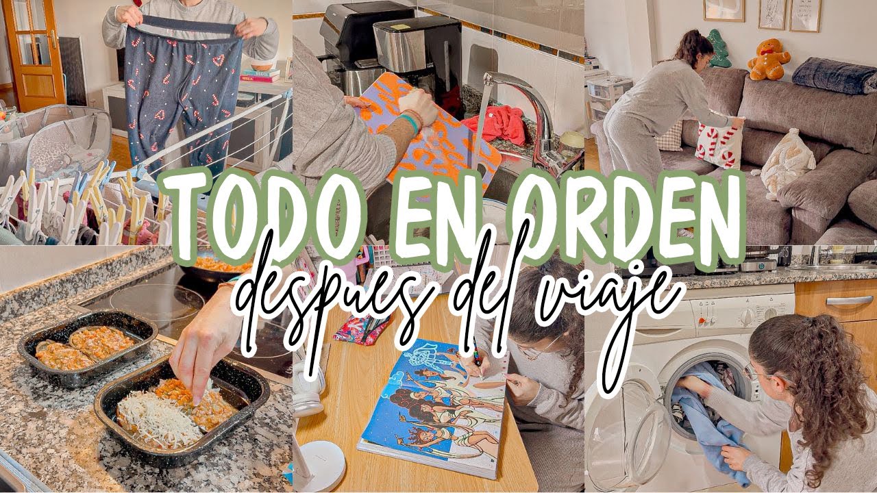 ☕ Esto también es LIMPIEZA REAL 🧺 | ORDEN, comida casera y rutina REAL | A mi manera