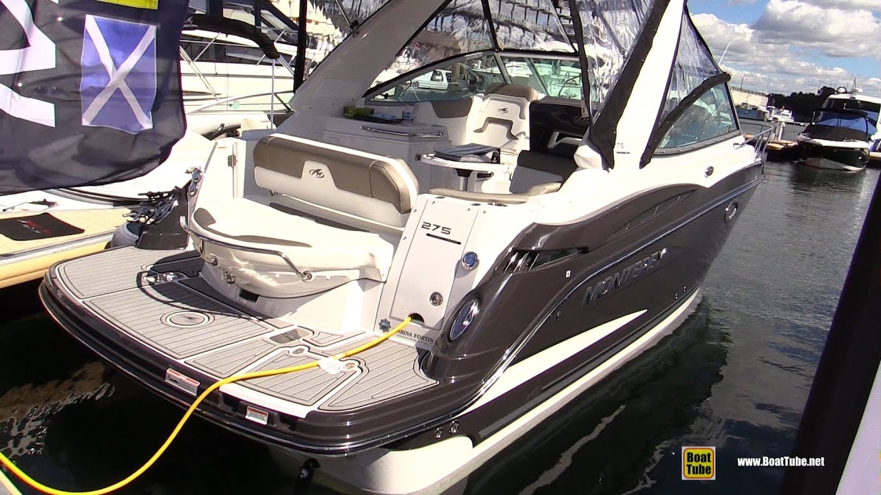 2016 Monterey 275 Sport Yacht - Walkaround - 2016 Montreal In Water Boat Show