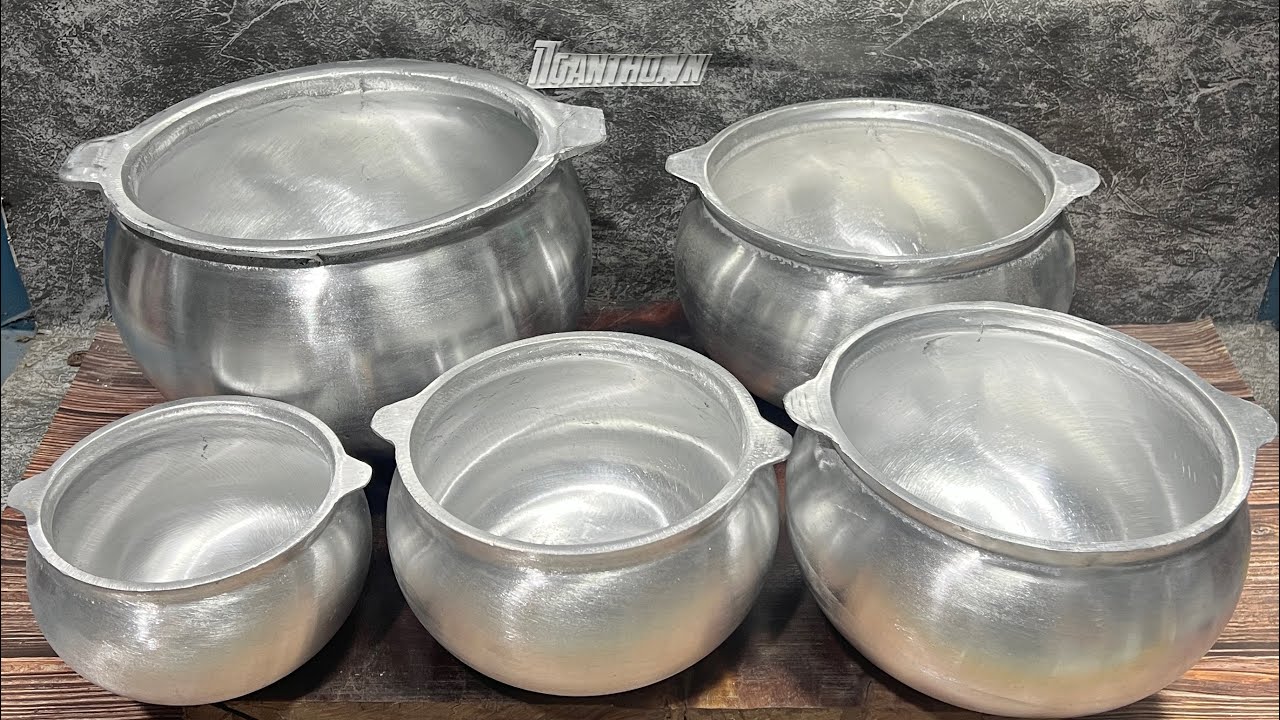 Niêu Gang Đúc Niêu Nhôm Đúc Nấu Cơm Kho Cá Nấu Lẩu Nổ Muối Gà Decor Buffet Ngân Thọ 0913.195.241