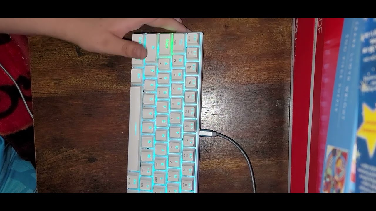 unboxing and reviewing the motospeed ck62 60% keyboard