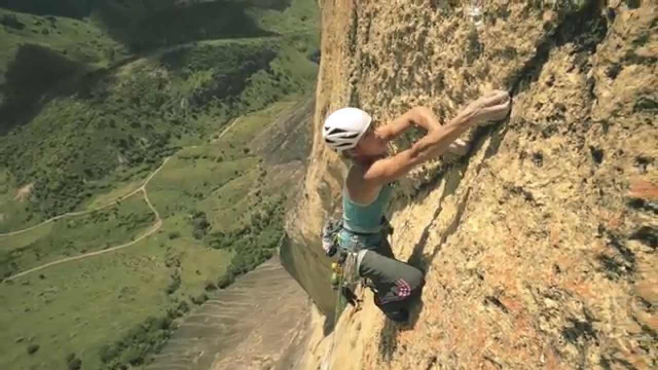 Mayan Smith-Gobat and Ben Rueck climb 'Place Of Happiness'