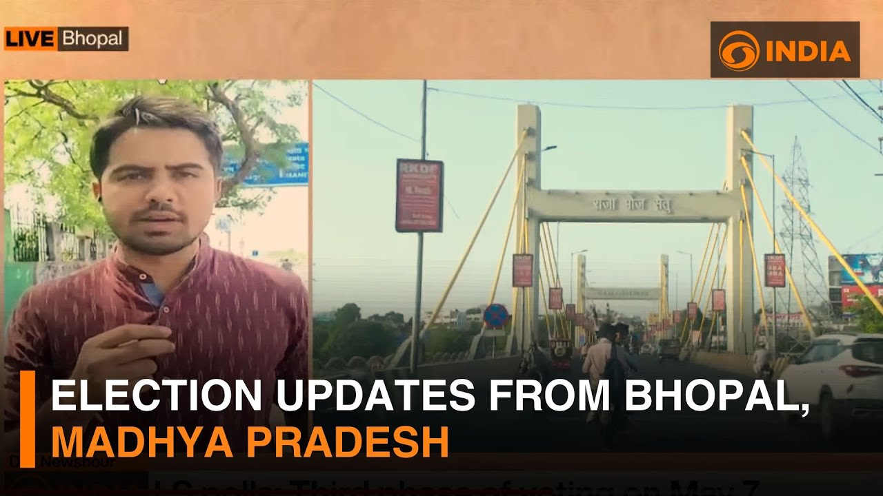 Election updates from Bhopal, Madhya Pradesh | DD India News Hour