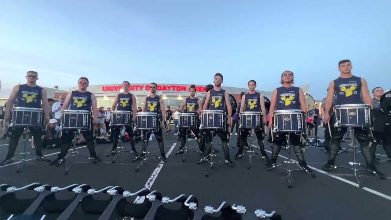 Infinity Percussion 2022 - In the Lot Fisheye Cam - WGI Finals