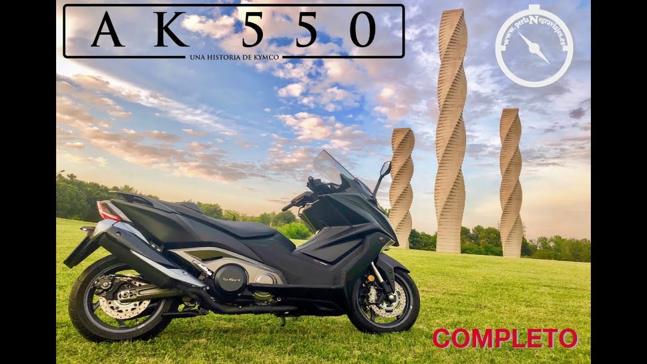 Kymco AK550 pueba completa español
