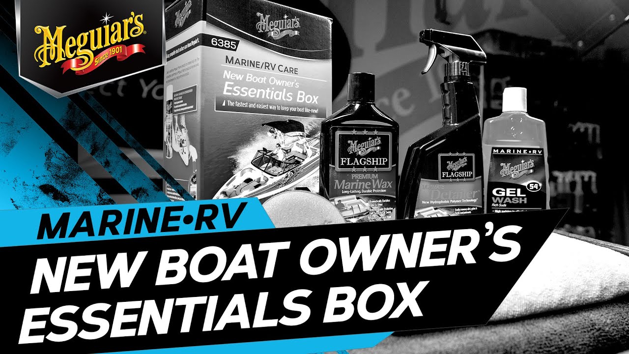 Meguiar's New Boat Owner’s Essentials Box