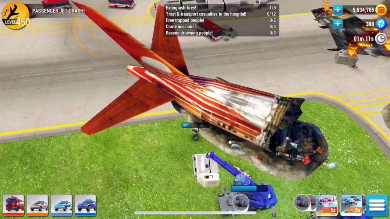 EMERGENCY HQ - PASSENGER JET CRASH!