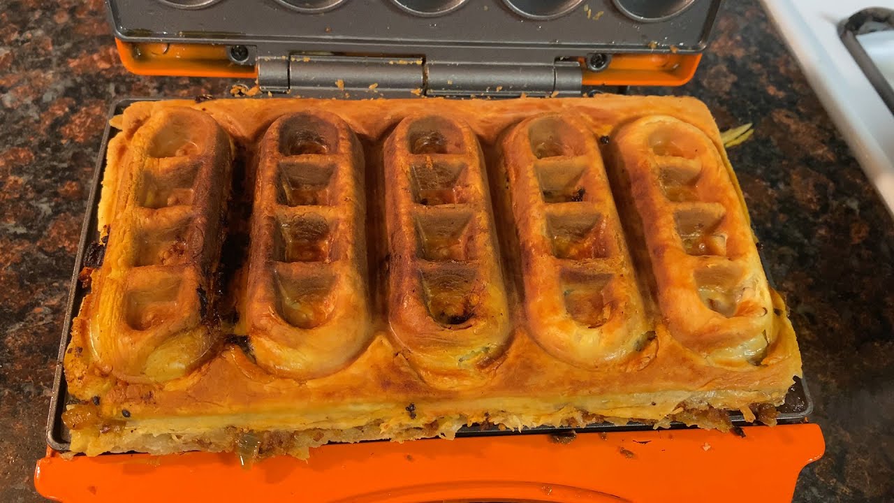 Turkey Meat Waffle Sticks  -- Cooking Gizmos