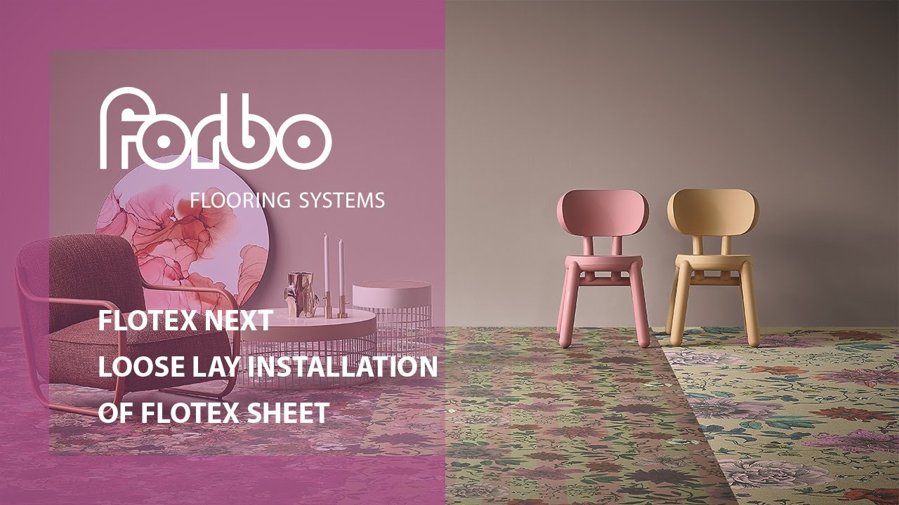 Flotex Next - the loose lay installation of Flotex sheet | Forbo Flooring Systems