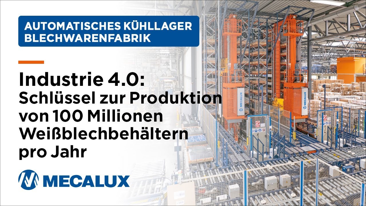 Die Blechwarenfabrik Limburg setzt in ihrem neuen Lager auf Industrie 4.0