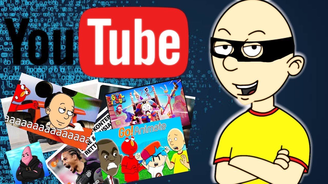 Caillou steals All Videos Online/Channel gets terminated/Grounded