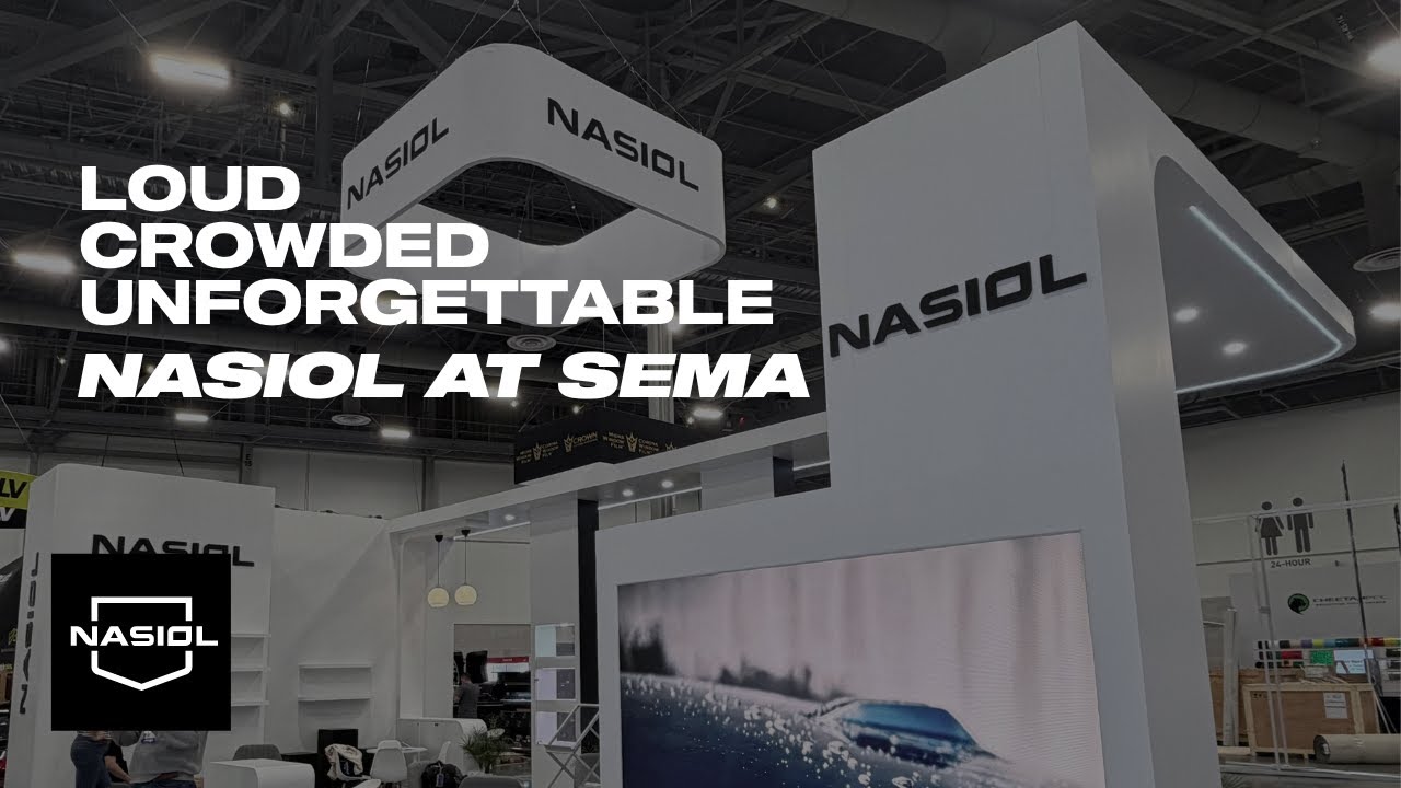 Стенд Nasiol на выставке SEMA 2025 | Реальные реакции, керамические покрытия и профессиональные с...