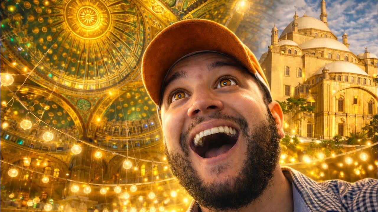 Así ES la Mezquita MOHAMMET ALÍ un OASIS de Calma! 
