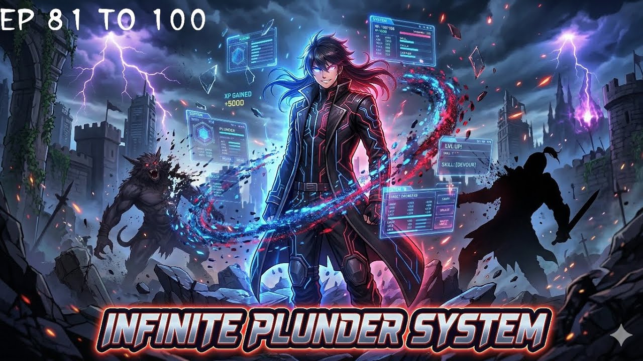 Infinite Plunder System EP 81 TO 100 | @ak.novel.stories.1959 