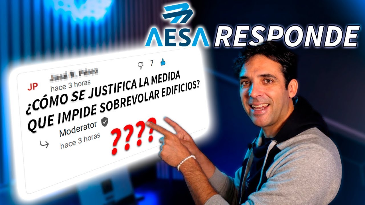 AESA RESPONDE: Jornada INFORMATIVA RD UAS 👀