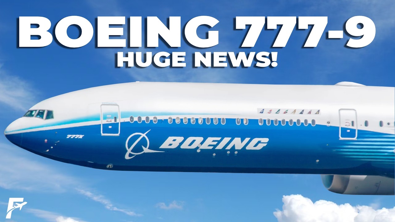 Компания Boeing только что преподнесла сенсационную новость о первом полете 777X, которая потрясл...