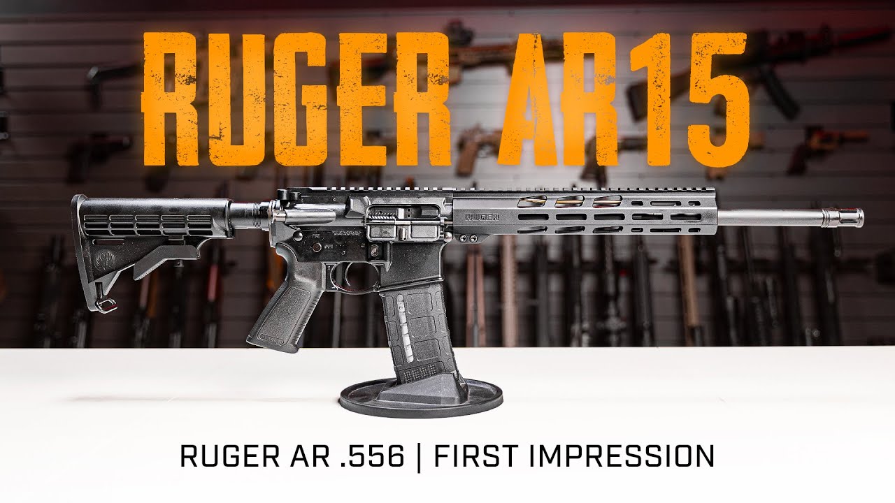 Первые впечатления о Ruger AR-556