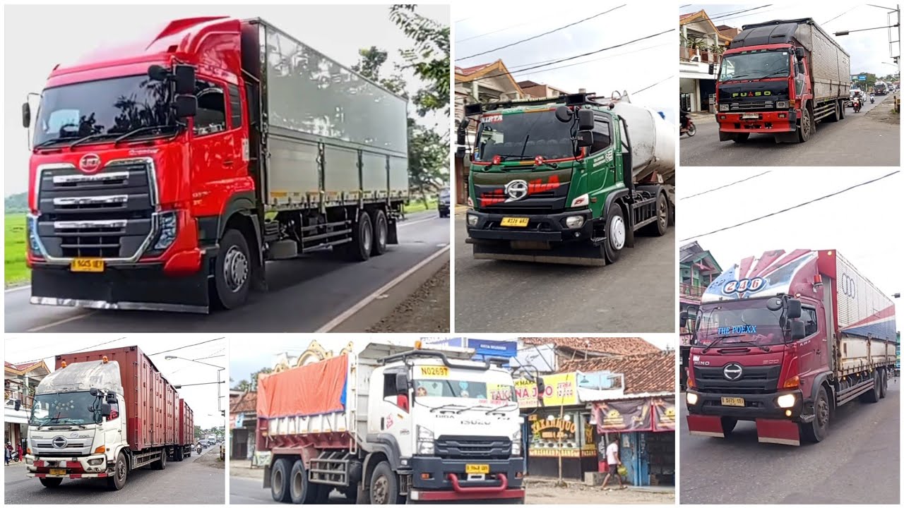 TRUK HINO KONTAINER, HINO TRONTON, ISUZU GIGA, TRUK OLENG, DLL