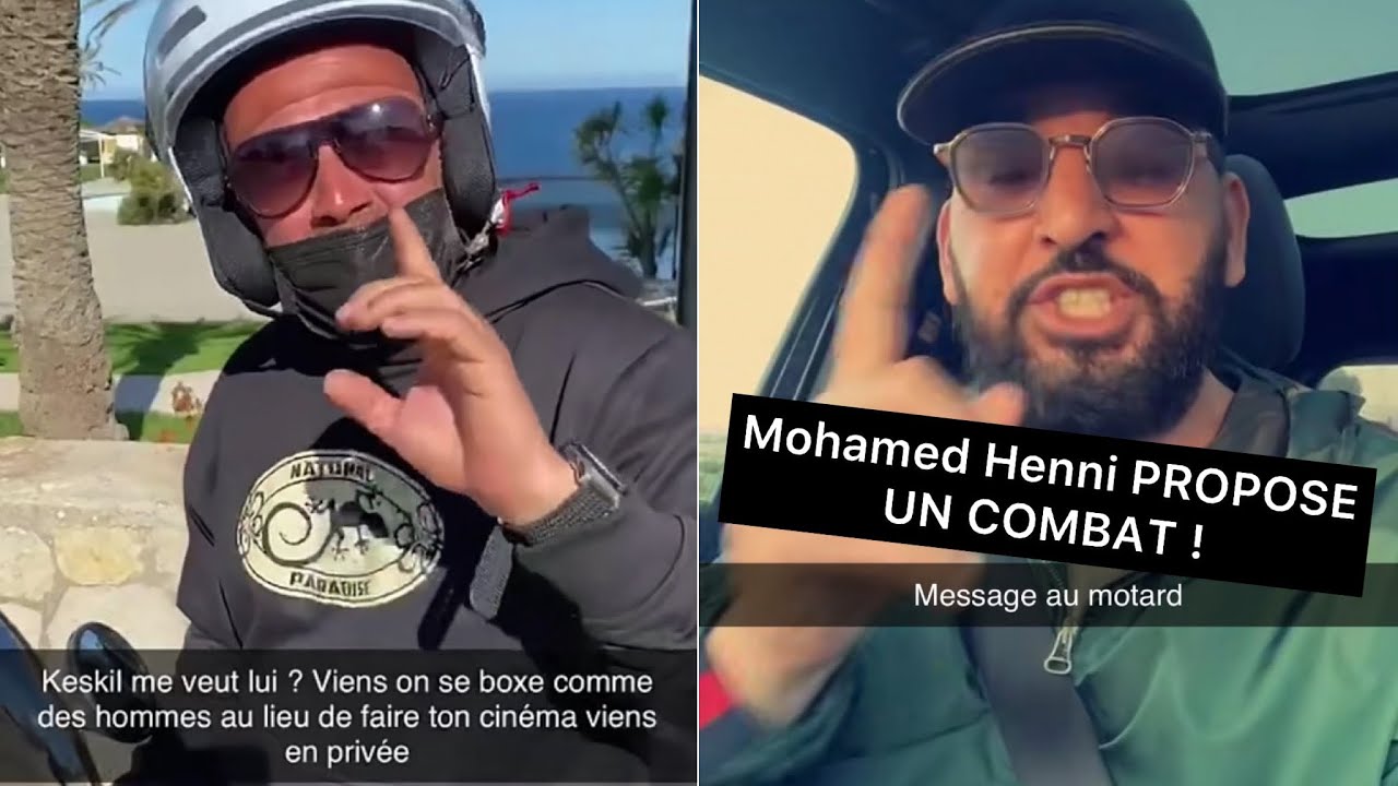 Mohamed Henni SE FAIT HUMILIÉ PAR LE MOTARD ! IL RÉPOND 😱