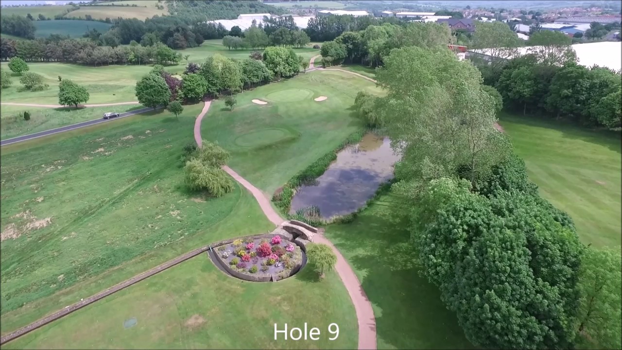 Silkstone Golf Course, full course fly over