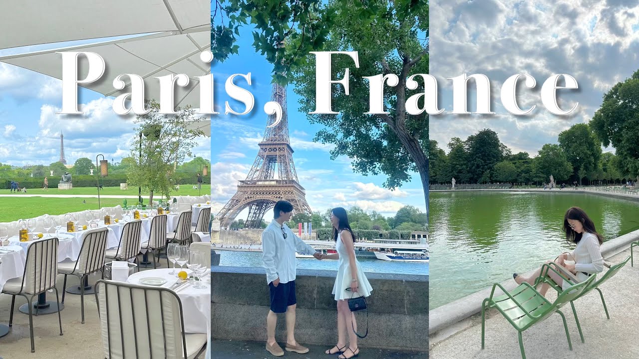 VLOG I Off to Paris 🇫🇷 (여섯가족 여행, 엄마아빠랑 파리, 에어프랑스 비즈니스석, 에펠탑 피크닉, 튈르리 가든, 오랑주리 미술관, 팔레루아얄, loulou)