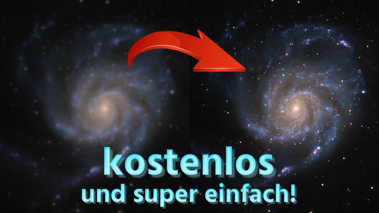 Gestochen scharfe Astrofotos dank AstroSharp! Kostenlose BlurXterminator Alternative!