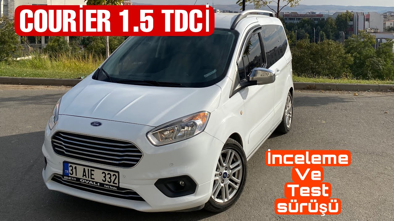 SÖYLEDİKLERİ KADAR İYİ Mİ |FORD COURİER|| TİTANYUM PLUS| |1.5 TDCI| |İNCELEME VE TEST SÜRÜŞÜ|