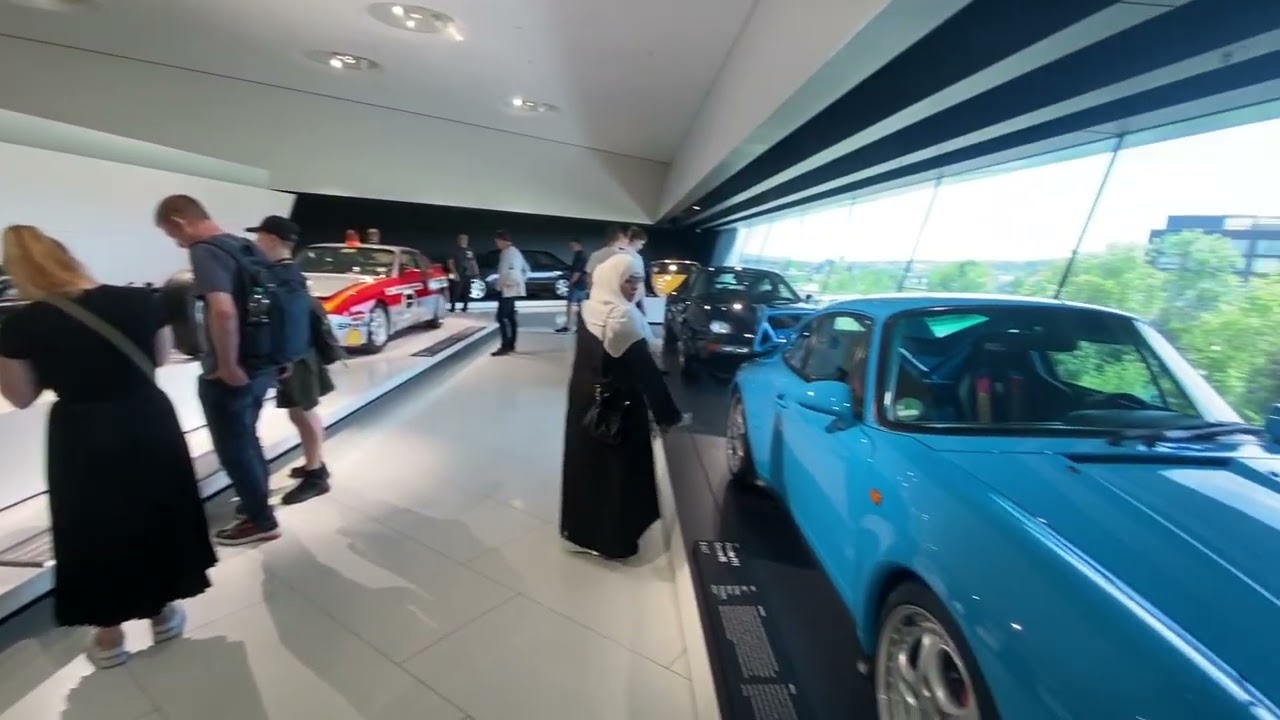 Porsche Museum in Stuttgart Germany.