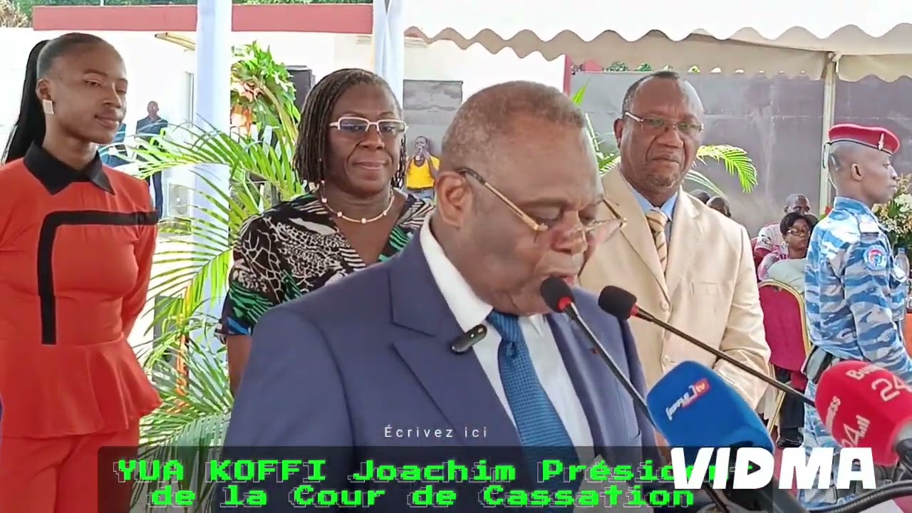 Côte d'Ivoire :Présentation des vœux du nouvel an à Monsieur le Président de la Cour de cassation