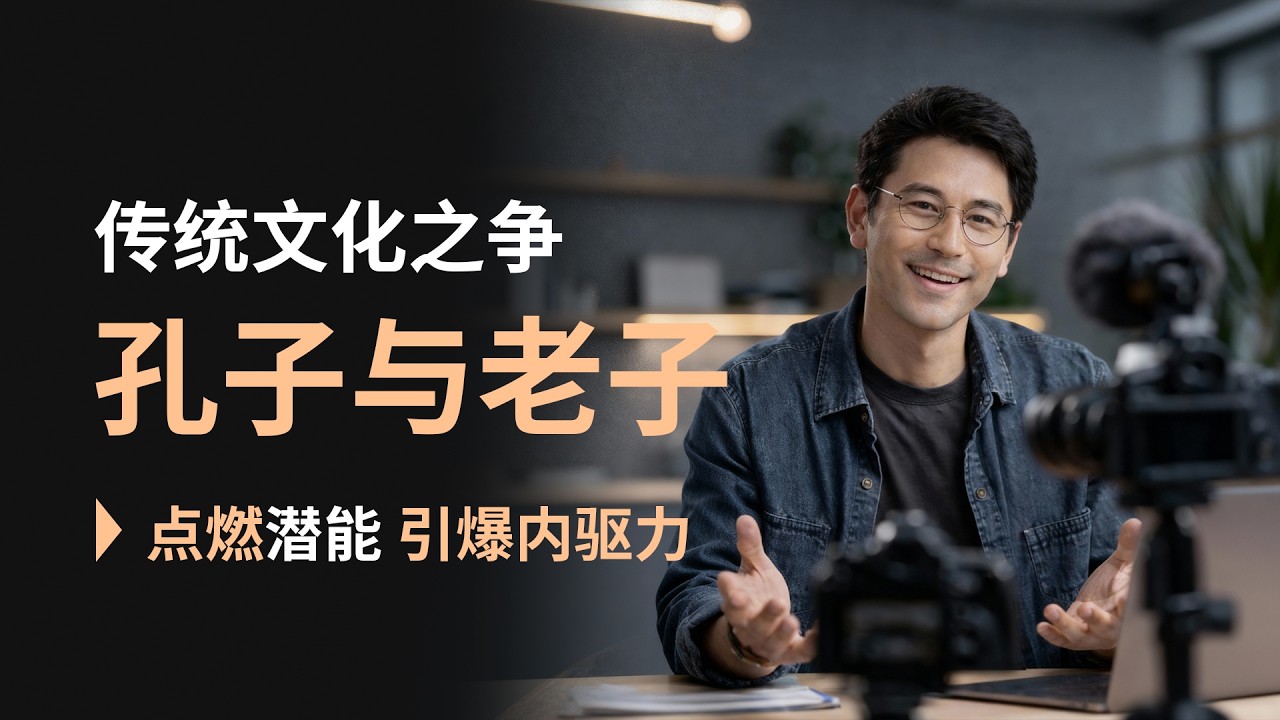 孔子vs老子：传统文化之争，孔子与老子，他们在欲望面前竟有这样的看法？#孔子与老子#儒家与道家#哲学智慧#欲望控制#知足常乐#自律与自由#儒道哲学#中国传统文化