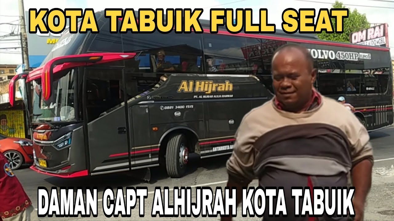 Inilah sosok capt alhijrah kota Tabuik daman !! Alhijrah kota Tabuik full seat 