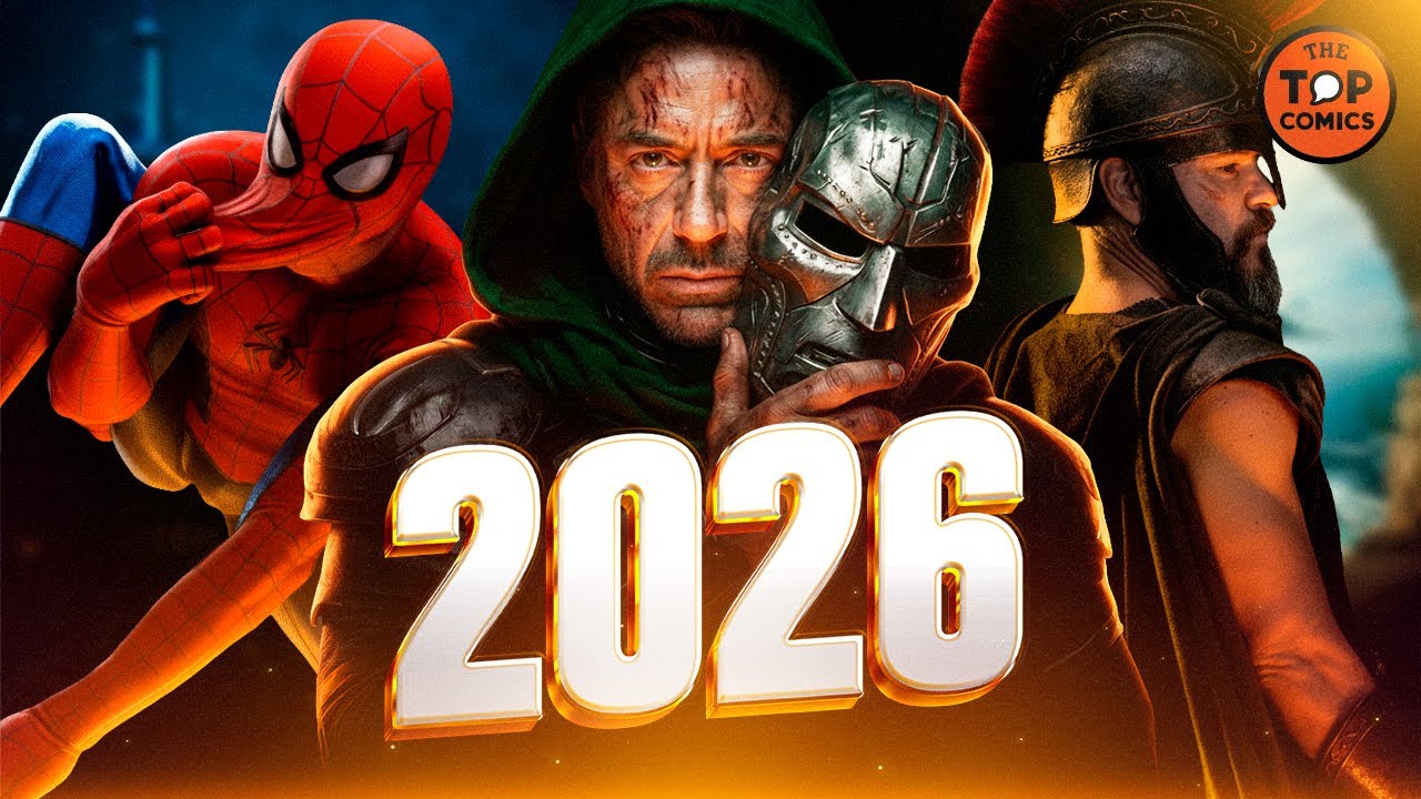 Las películas MÁS ESPERADAS 2026 - The Top Comics