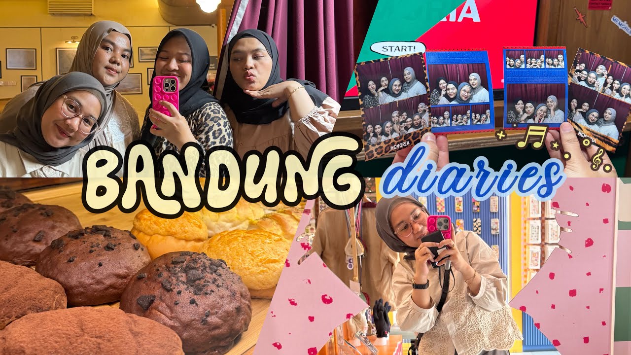 Bandung diaries #3 | A Day in Bandung ☕🍰🧸📸