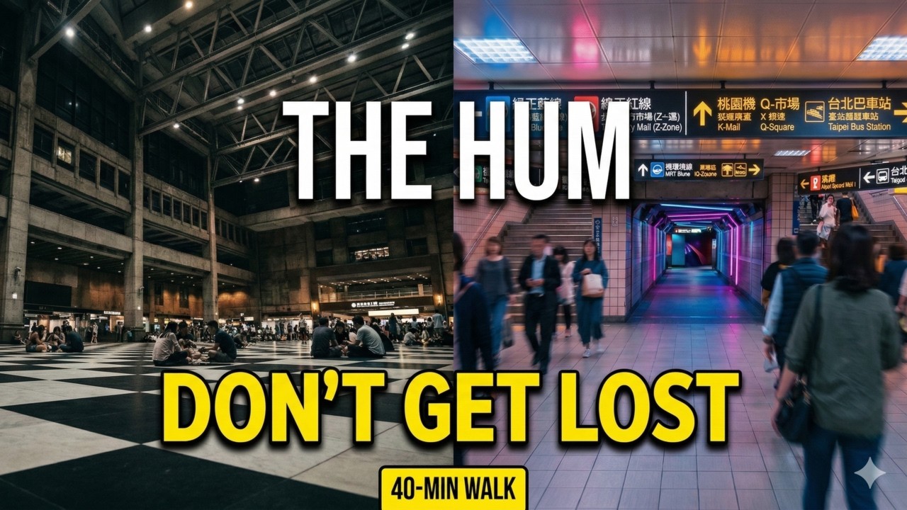 Taipei Main Station: The Hum of the Underground [2026]!