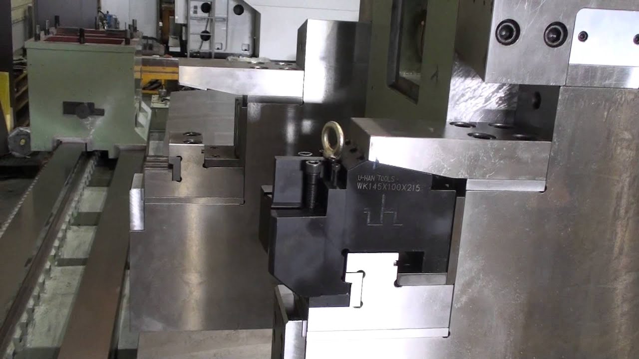 Hankook Roll Lathe - Lamella tool post operation