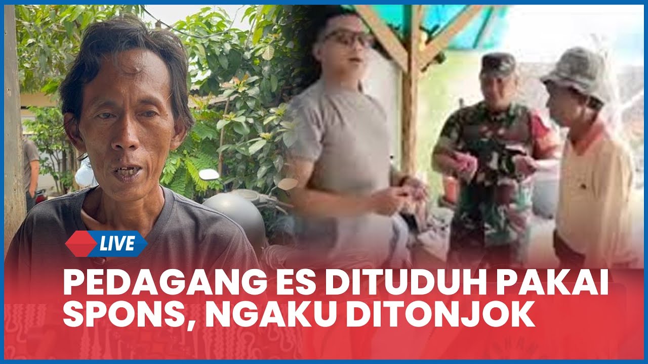 Pilu, Pedagang Es Gabus Dituduh Pakai Spons, Mengaku Ditonjok dan Ditendang