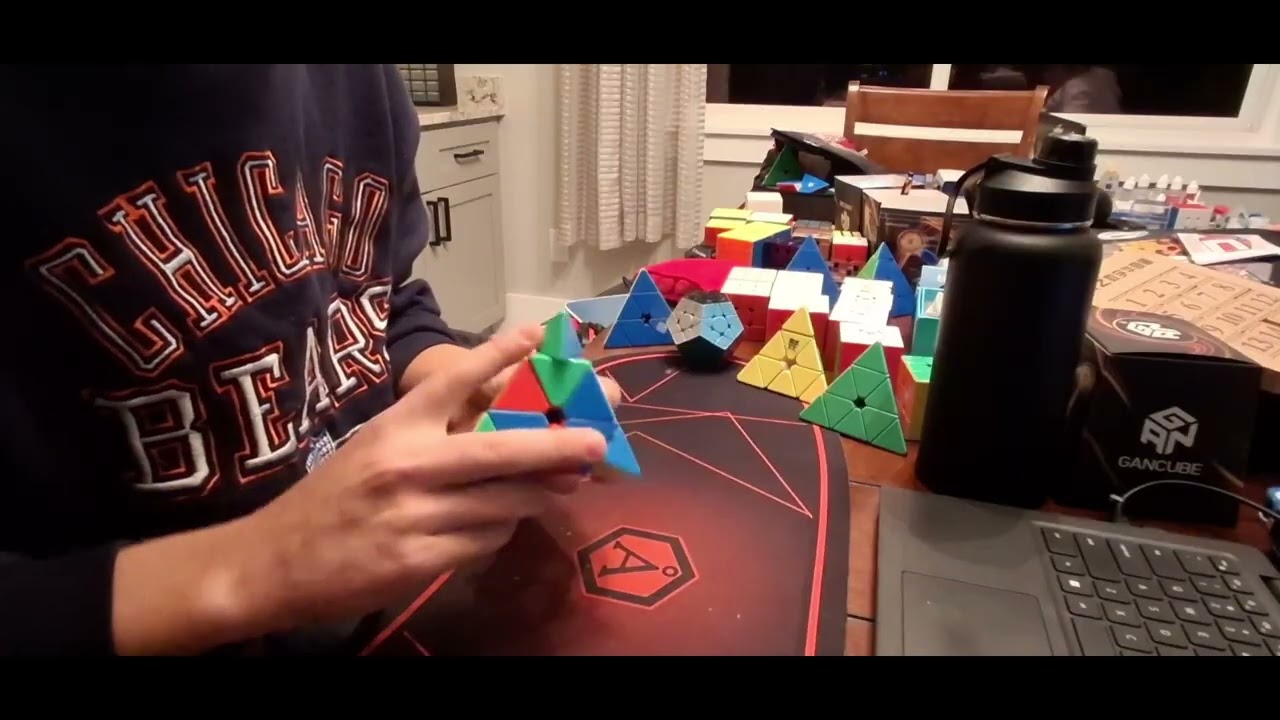 idiot tries solving a pyraminx fast | warmup for ohio champs 2025