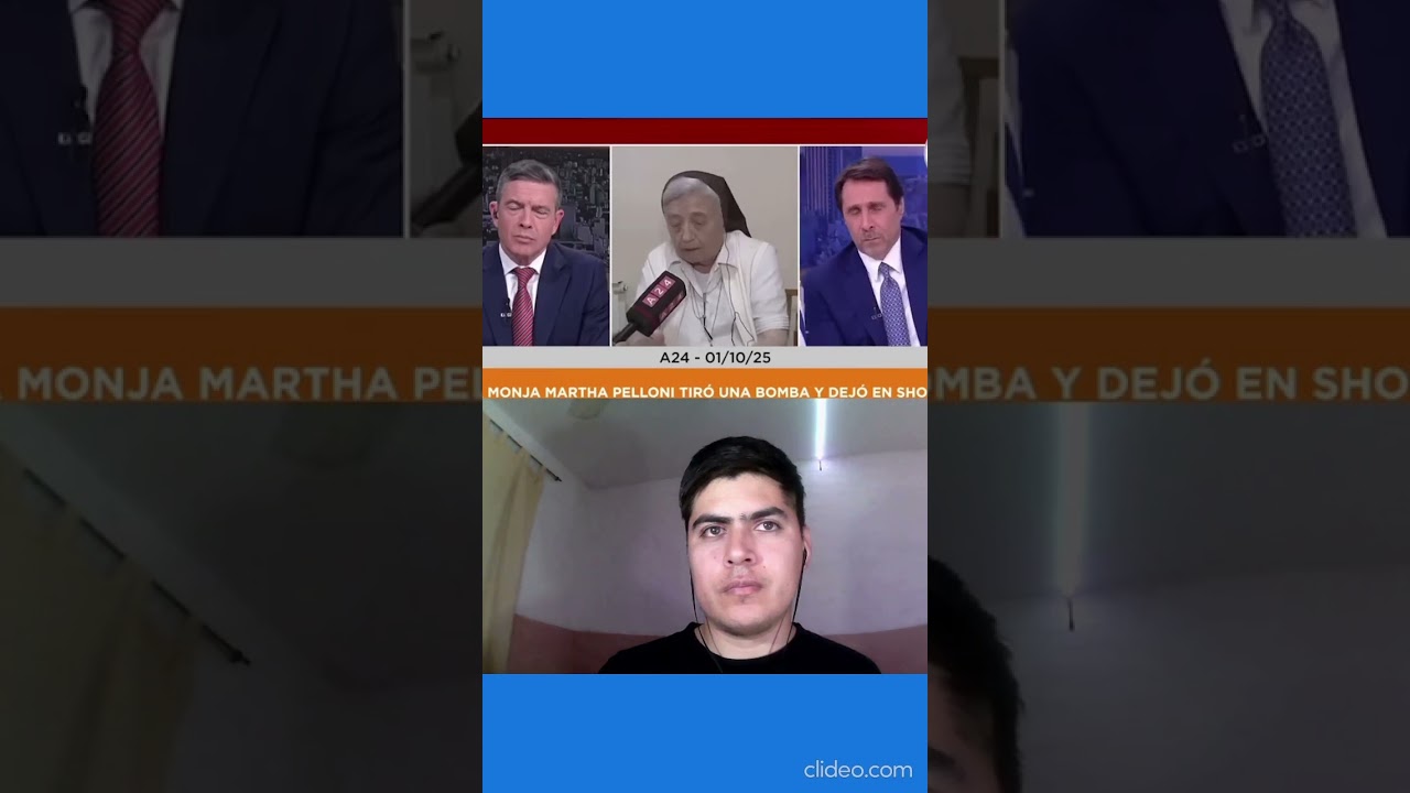 la monja Martha Pelloni basada en el programa de Eduardo Feimann A24 #opiniones #argentina#noticias