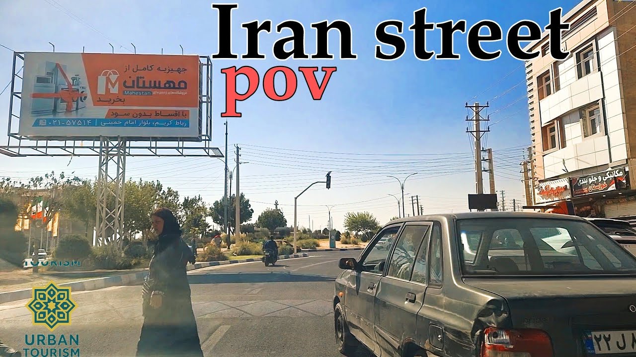 Driving Through Iran Streets | Real POV Experience in Iranian City