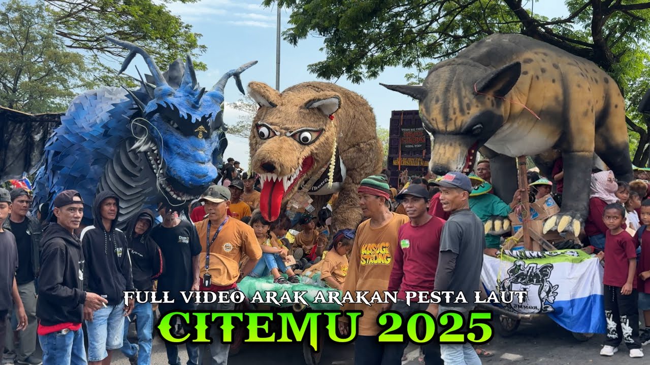 FULL Arak Arakan CITEMU 2025 | Pesta Laut Desa Citemu Mundu Cirebon