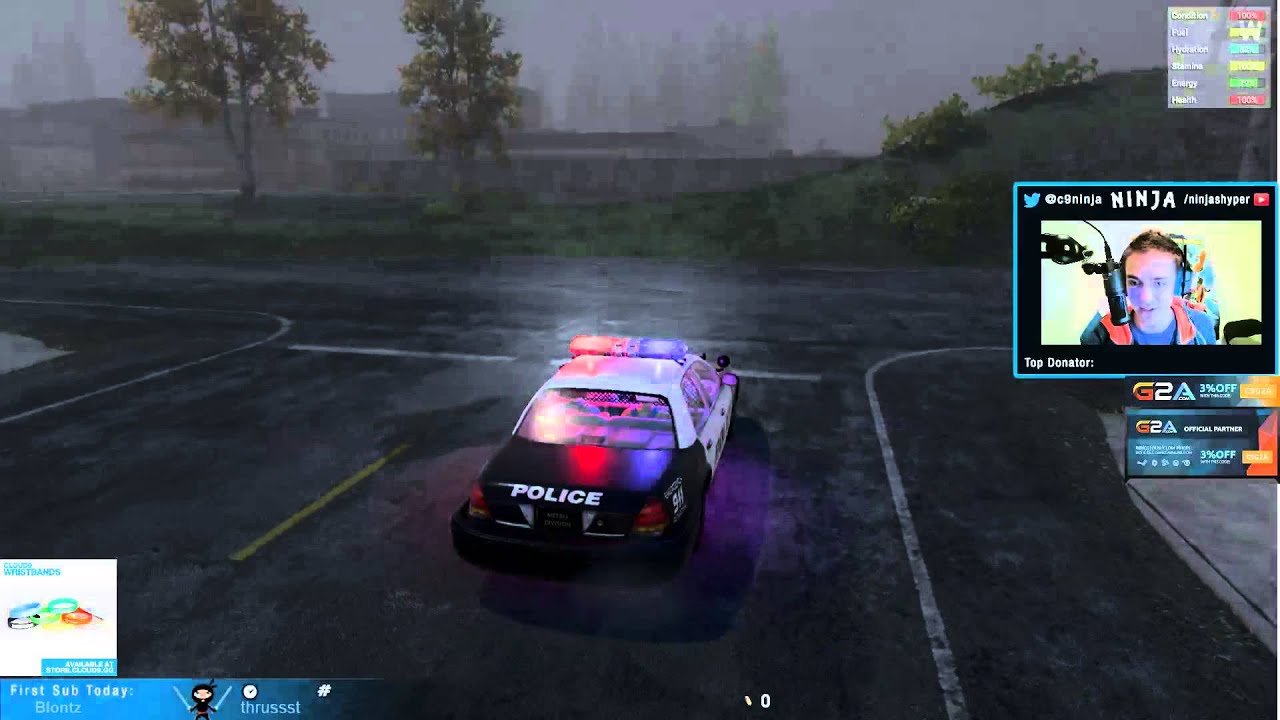 H1Z1 - TEAM LIQUID NINJA - BATTLE ROYALE POLICE ROLEPLAY - BAD BOYS WHATCHA GONNA DO