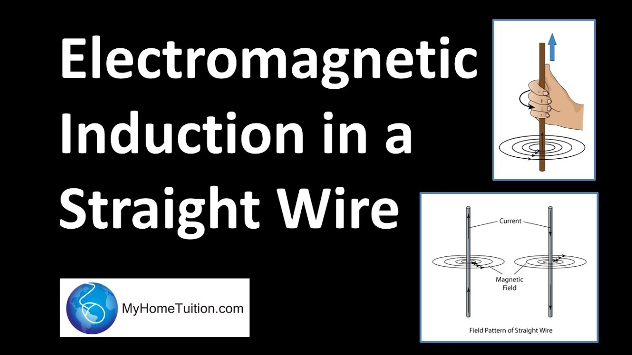 Electromagnetic Induction in a Straight Wire | Electromagnetism