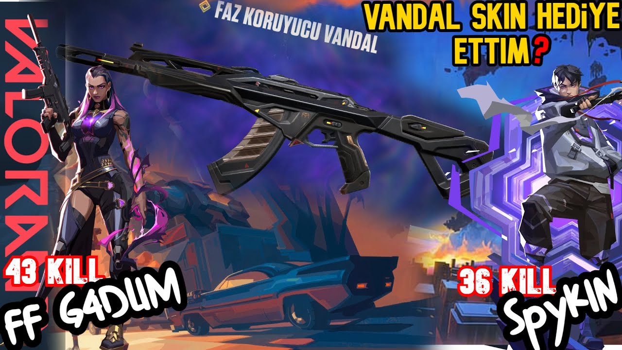 Valorant | Abonelerime VANDAL Skin HEDİYE ETTİM! - VALORANT'TA SKİN HEDİYE ETMEK NASIL YAPILIR?