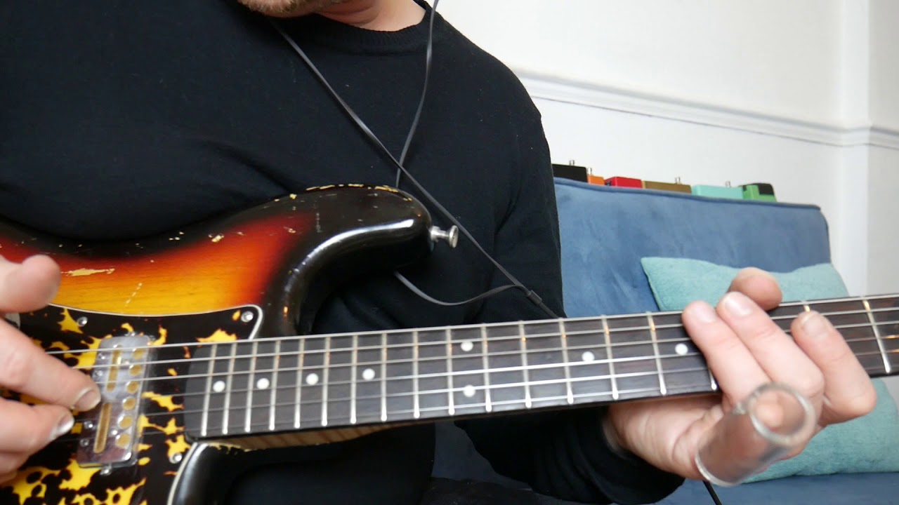 Ry Cooder Lesson -  solo on 'Crazy About An Automobile' - Blues Legend #1